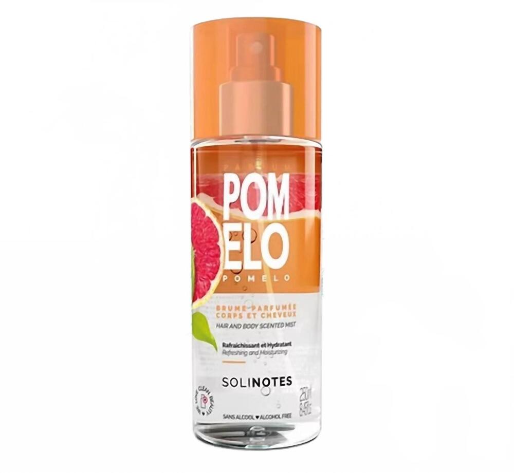 NEW SOLINOTES pomelo hair & body mist in clear